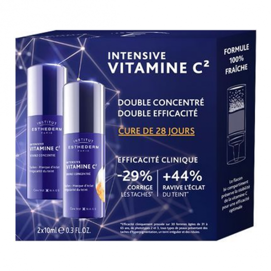 Esthederm coffret sérum intensive vitamine C2 double concentré 2x10ml