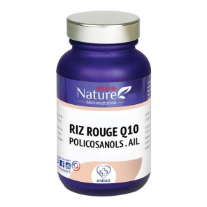Pharm Nature Riz rouge Q10 policosanols ail 60 gélules