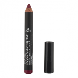 Avril crayon rouge à lèvre mat Fraise des bois bio 2g
