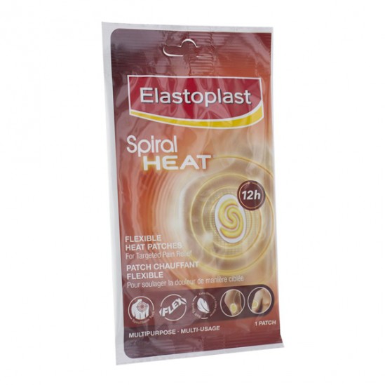 Elastoplast Spiral Heat 12h multi-usage patch chauffant flexible