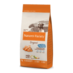 Nature´s Variety Original mini saumon pour chien adulte 7kg