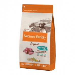 Nature´s Variety Original mini thon croquettes pour chien adulte 1.5kg