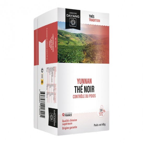 Dayang Thé noir liliang 20 infusettes
