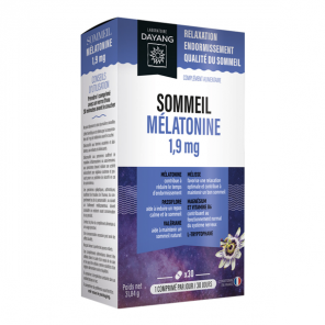 Dayang Sommeil mélatonine 1,9mg 30 comprimés