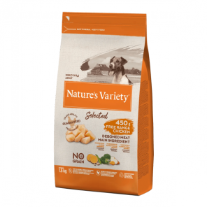 Nature´s Variety Selected mini poulet pour chien adulte 1,5kg