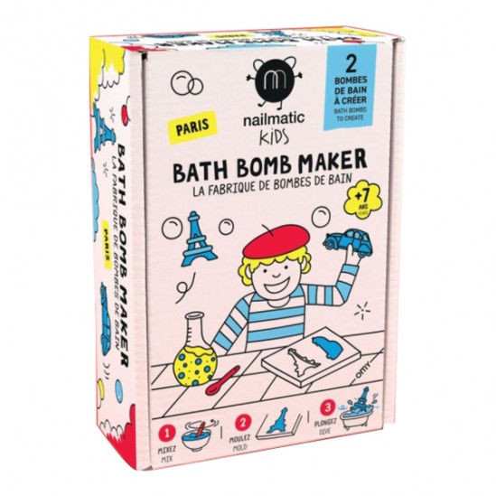 Nailmatic Paris kit Diy fabrique de bombes de bain