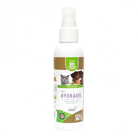 Vétobiol Gel hydragel bio plaies net chien & chat 125ml