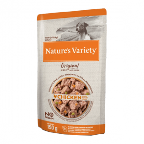 Nature's Variety Original chien mini-adulte pâtée poulet sans céréales 150gr