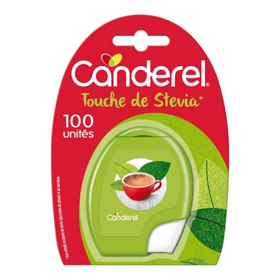 Canderel Stevia Green distributeur 100 comprimés