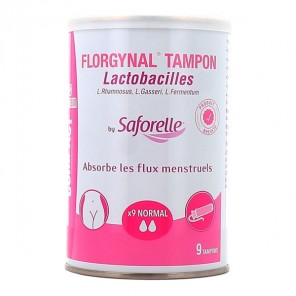 Sforelle Florgynal tampon probiotique - 9 mini