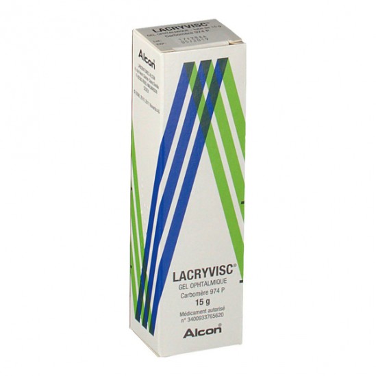 Lacryvisc gel ophtalmique 15g