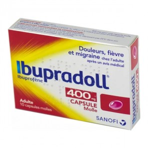 Ibupradoll 400mg 10 capsules molles