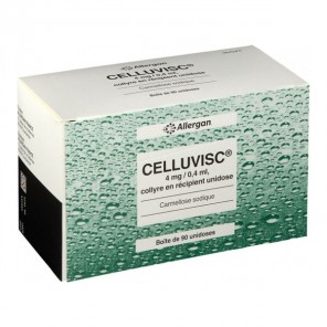 Allergan Celluvisc 4mg/0,4ml collyre en 30 unidoses