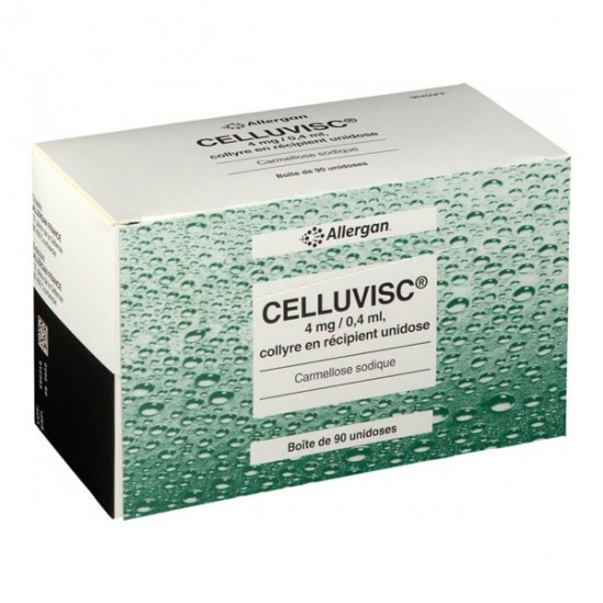 Allergan Celluvisc 4mg/0,4ml collyre en 30 unidoses