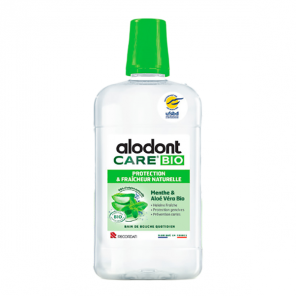 Alodont care bio bain de bouche quotidien menthe & aloé vera 500ml