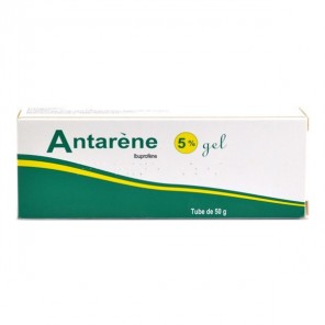 Antarène 5 % gel ibuprofène 50gr