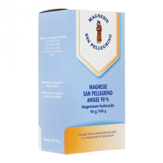 Auvex Magnesie san pellegrino anisée 90% - 90gr