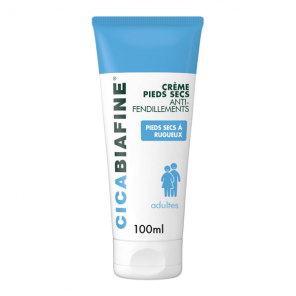 Cicabiafine crème pieds secs fendillements 100ml