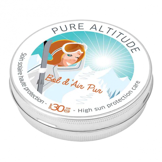 Pure Altitude crème solaire bol d'air pur boîte de 60ml