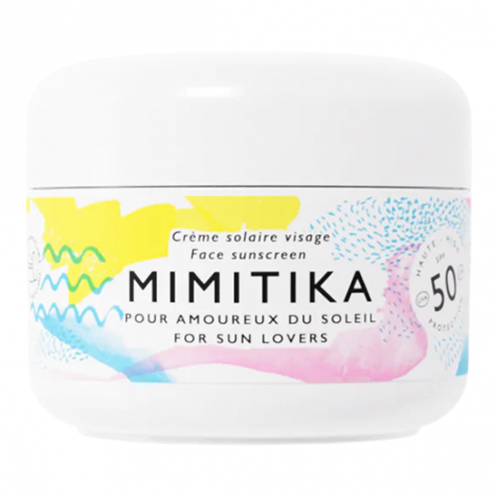 Mimitika crème solaire visage spf50 - 50gr