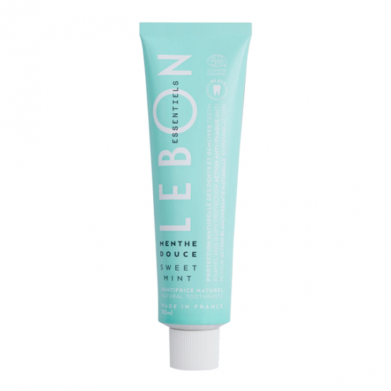Lebon Essentiels dentifrice naturel menthe douce 80ml