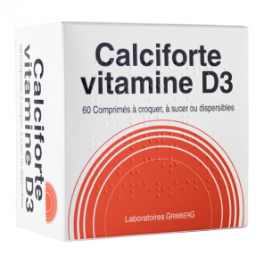 Grimberg Calciforte vitamine D3 60 comprimés