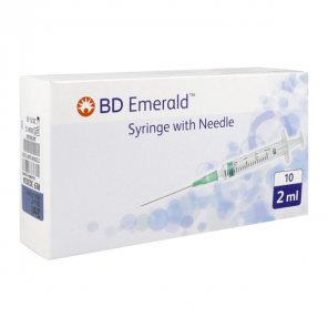 BD Emerald seringues stériles 2ml 25mm 0,6mm