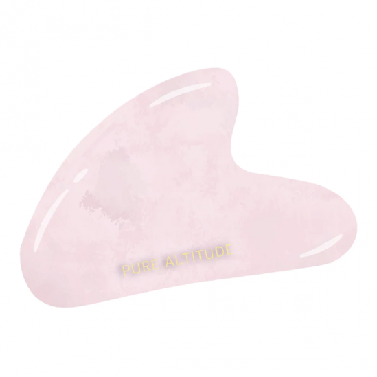 Pure Altitude Gua Sha visage en Quartz rose