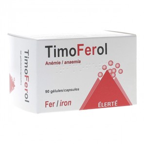 TimoFerol Anémie Fer 90 gélules