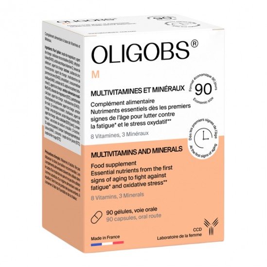 CCD Oligobs M premiers signes de l'âge 90 gélules