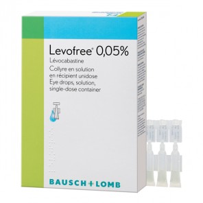 Levofree 0.05% Lévocabastine collyre 5ml
