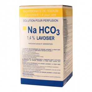 Bicarbonate de sodium lavoisier 1,4% solution 500ml