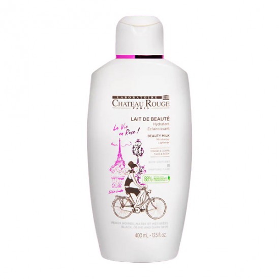 Château Rouge lait de beauté hydratant 400ml