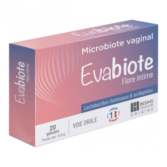 Besins Healthcare Evabiote Flore intime 20 gélules