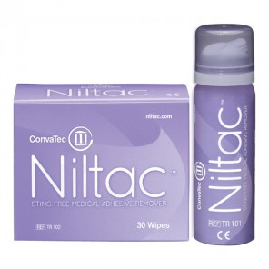 Convatec Niltac spray retrait d'adhésif TR101 - 50ml