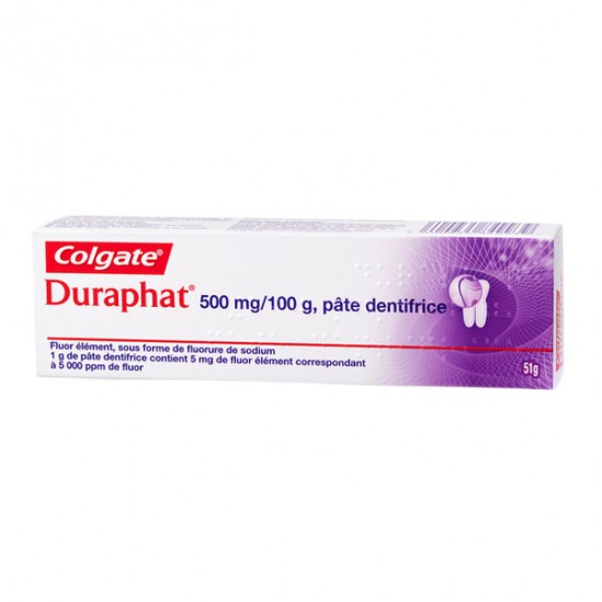 Colgate Duraphat 500mg/100g pâte dentifrice 51gr