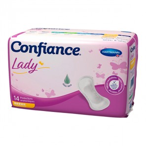 Paul Hartmann confiance lady protection anatomique 5gouttes 14 sachets