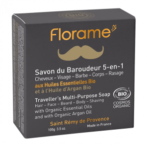 Florame Homme savon du Baroudeur 5 en 1 bio 100gr