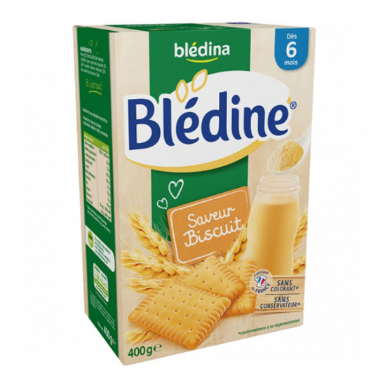 Blédina blédine saveur biscuit 400g