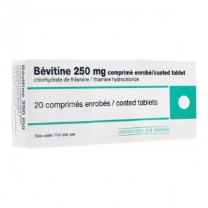 DB Pharma Bévitine 250mg 20 comprimés enrobés