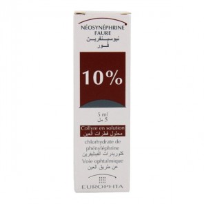 Europhta Néosynephrine Faure 10% collyre en solution 5ml