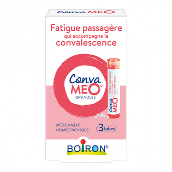 Boiron Convameo granules fatigue passagère 3 tubes