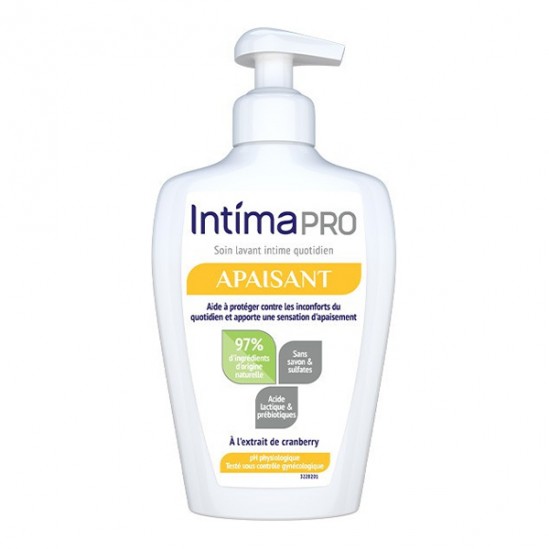 Intima Pro Apaisant soin lavant intime quotidien 200ml