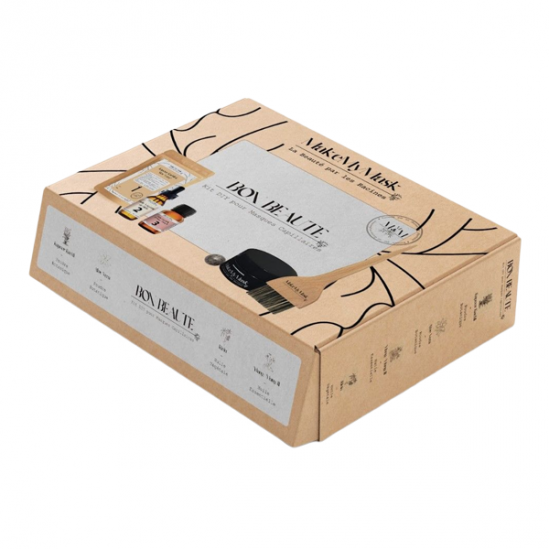MakeMyMask Box Beauté cure réparation cheveux secs