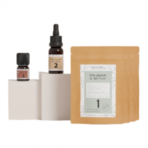 MakeMyMask Recharge Box Detox cheveux gras 2+1 offert