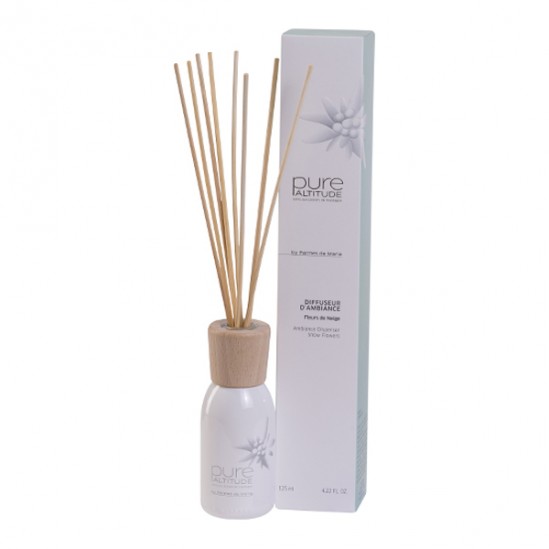 Pure Altitude diffuseur d'ambiance fleurs de neige 125ml