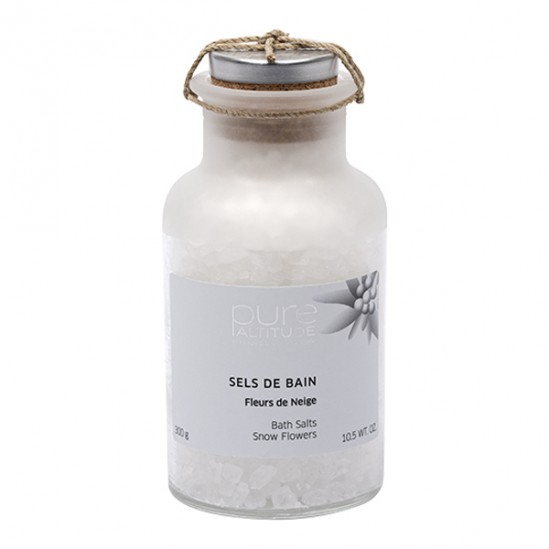 Pure Altitude sels de bain fleur de neige 300gr