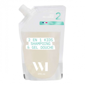 What Matters 2 en 1 Kids shampoing & gel douche éco-recharge 190ml