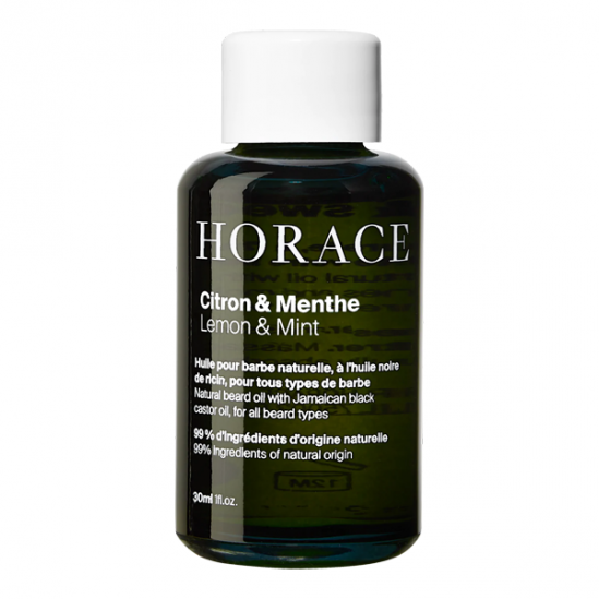 Horace huile barbe citron & menthe 30ml