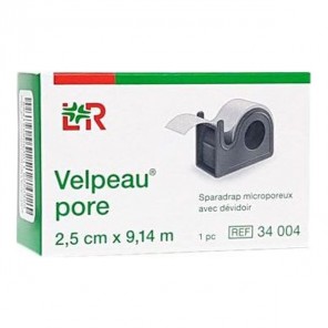 Lohmann Velpeau Pore sparadrap microporeux 9,14m x 2,5cm